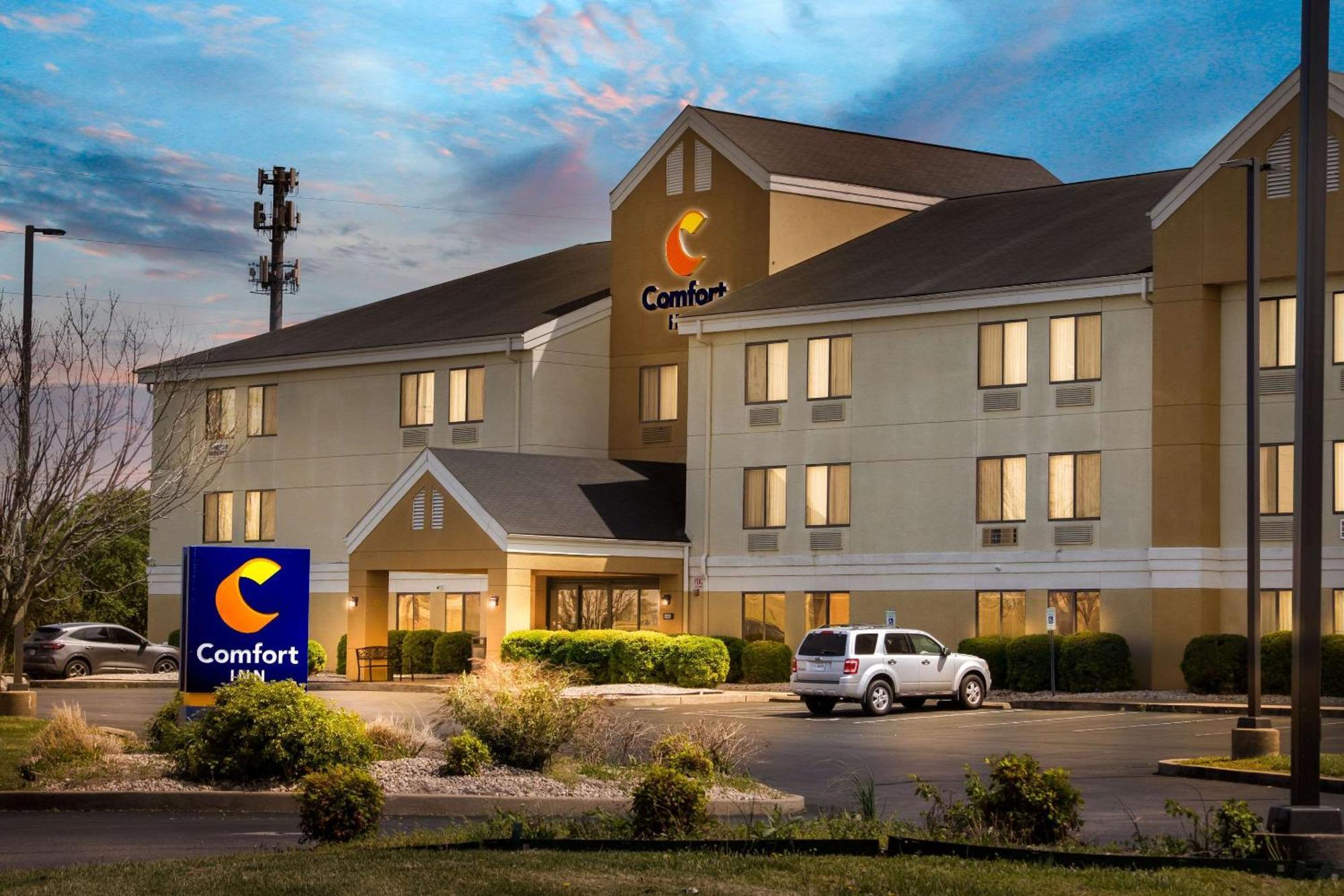 Comfort Inn Evansville East Buitenkant foto